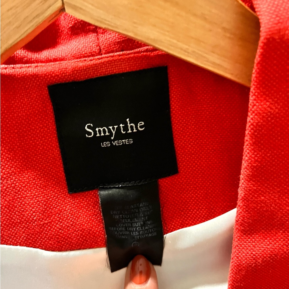 Smythe Red Blazer - Picture 4 of 6